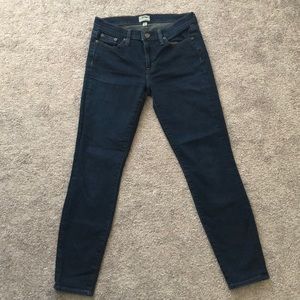 J. Crew toothpick jeans size 27